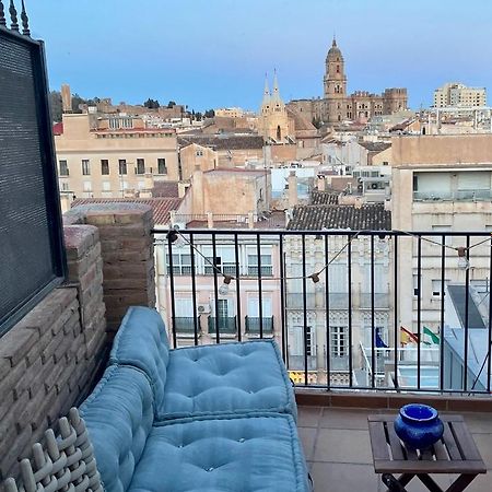 Penthouse Panorama With Large Terraces & 360 Views Apartment Malaga Exterior photo