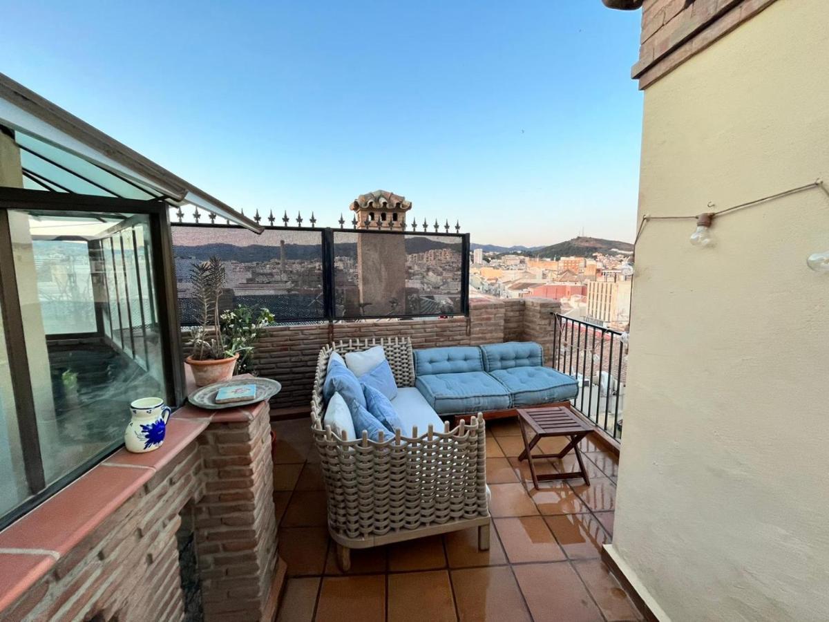 Penthouse Panorama With Large Terraces & 360 Views Apartment Malaga Exterior photo